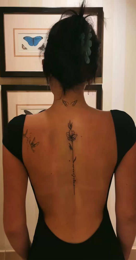 spine tattoos