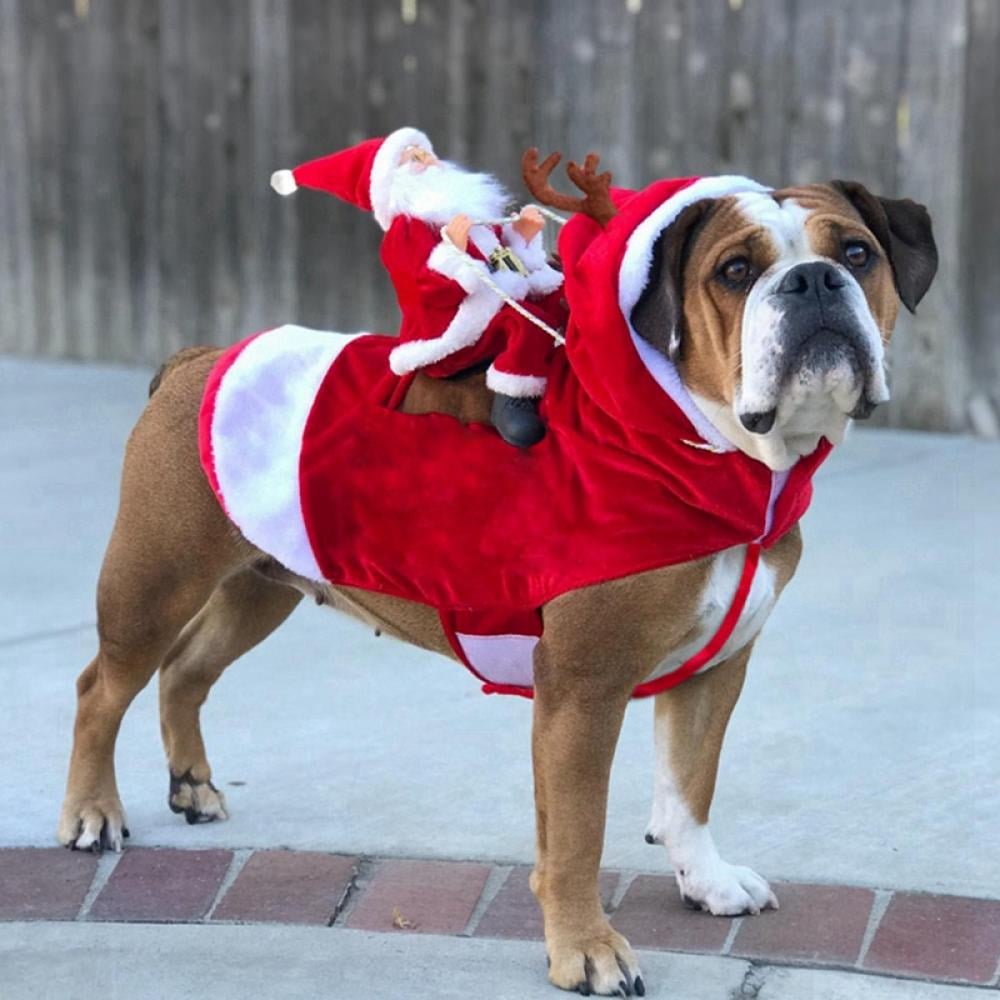 christmas large dog outfits