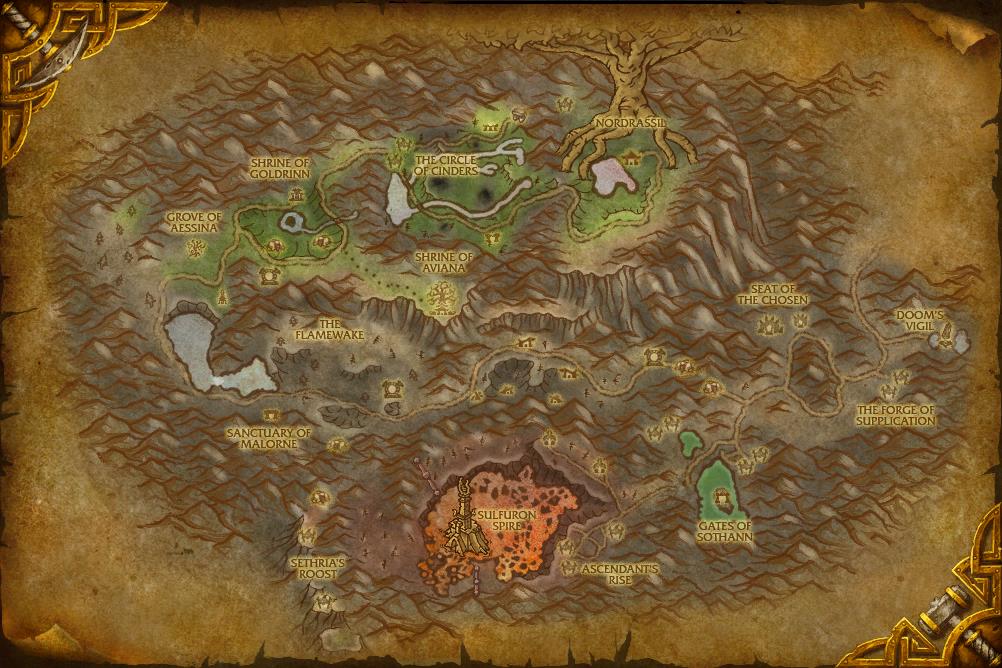 mount hyjal location