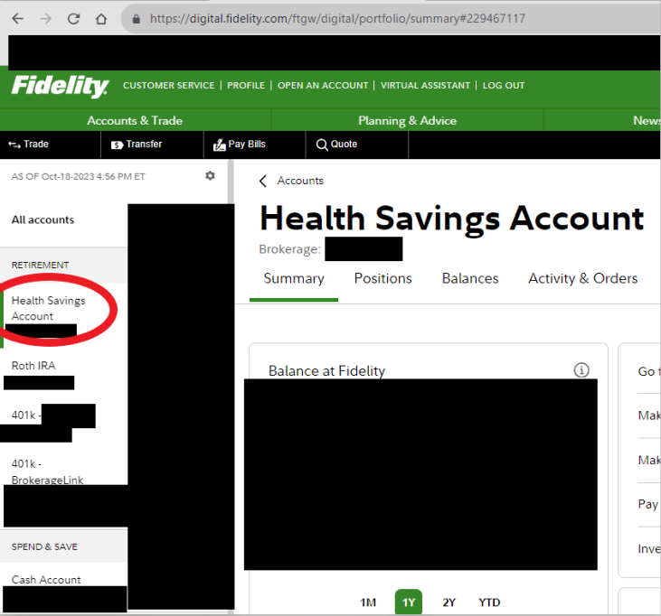 fidelity hsa routing number