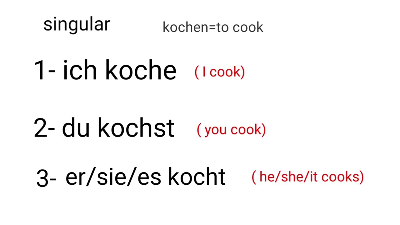 kochen conjugation