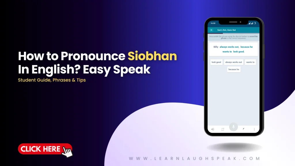 how do u pronounce siobhan