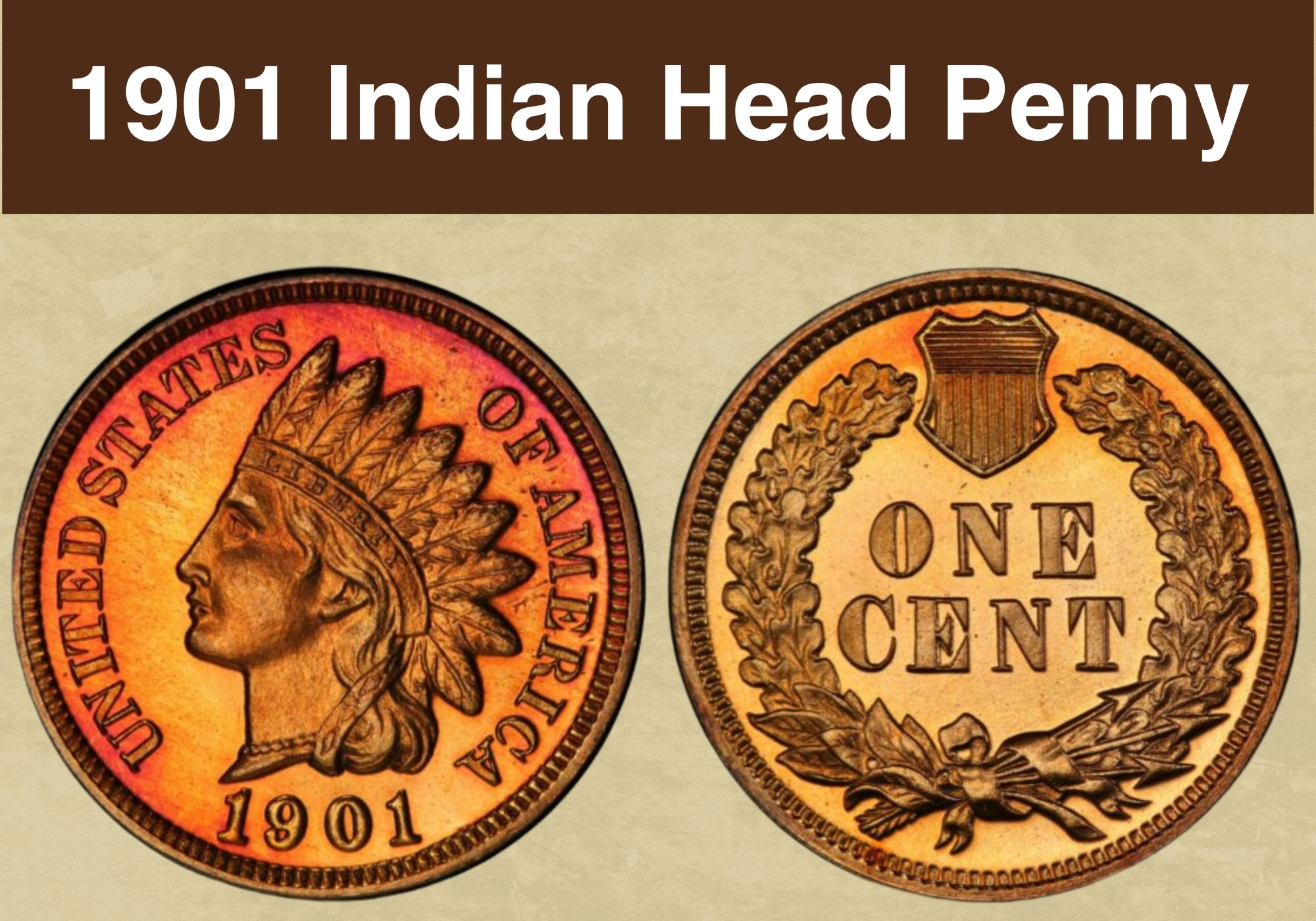 1901 indian head penny