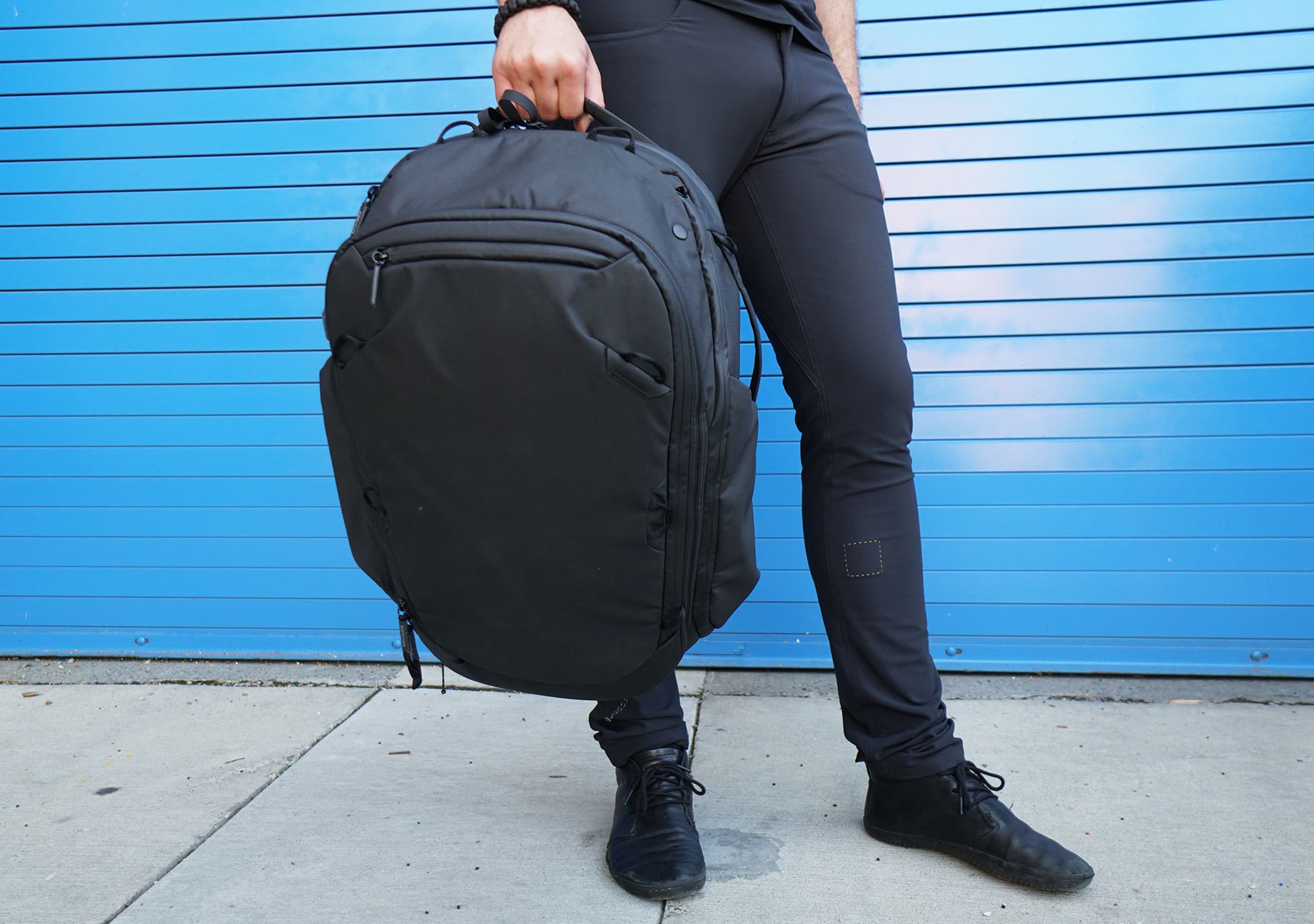 peak design travel backpack 45l review