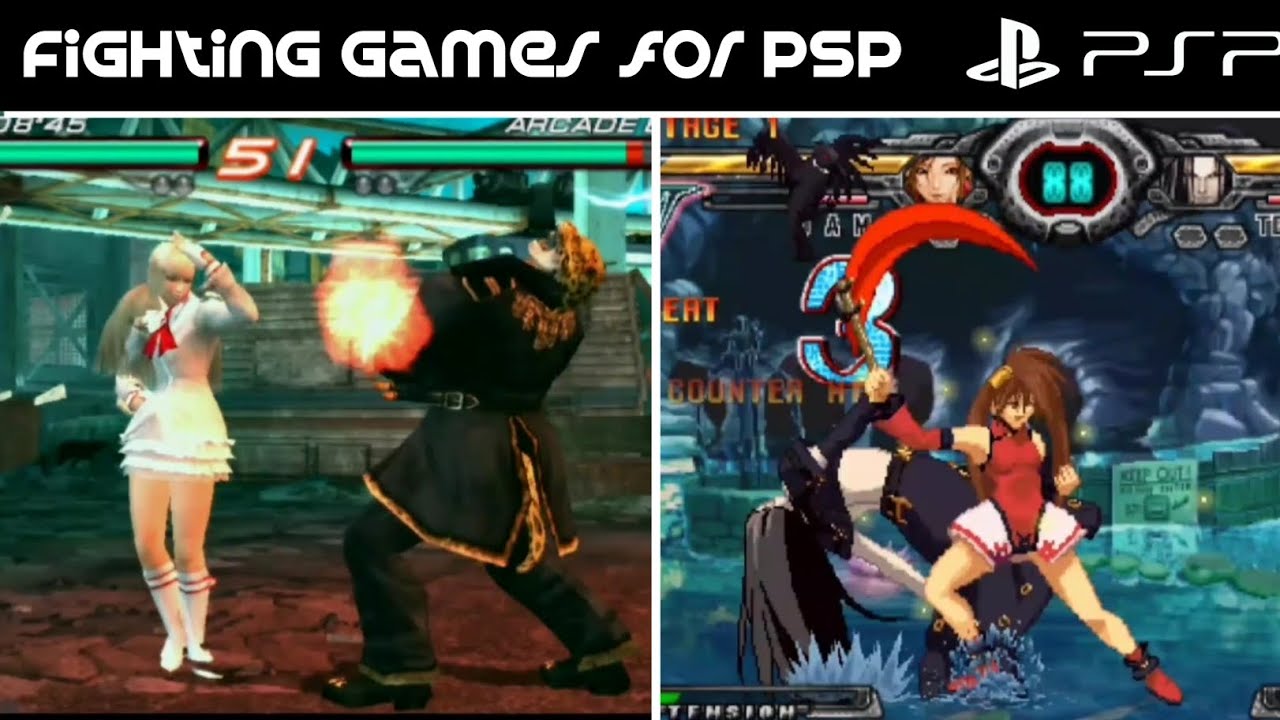 best psp fighting games