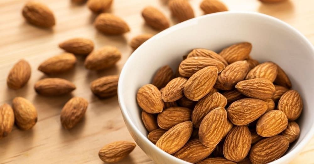 calories 20 almonds