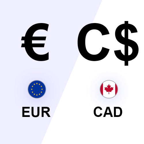 10 cad to euro