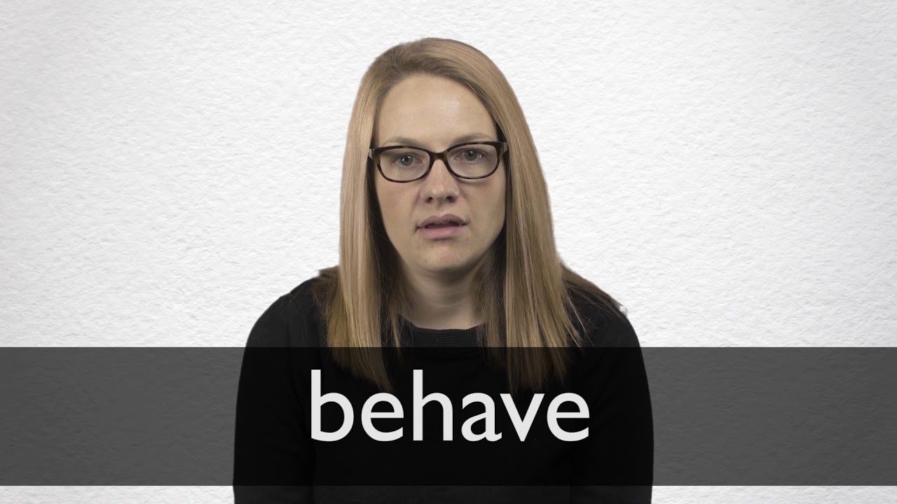 behave übersetzung