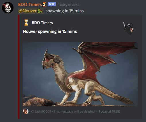 bdo timer