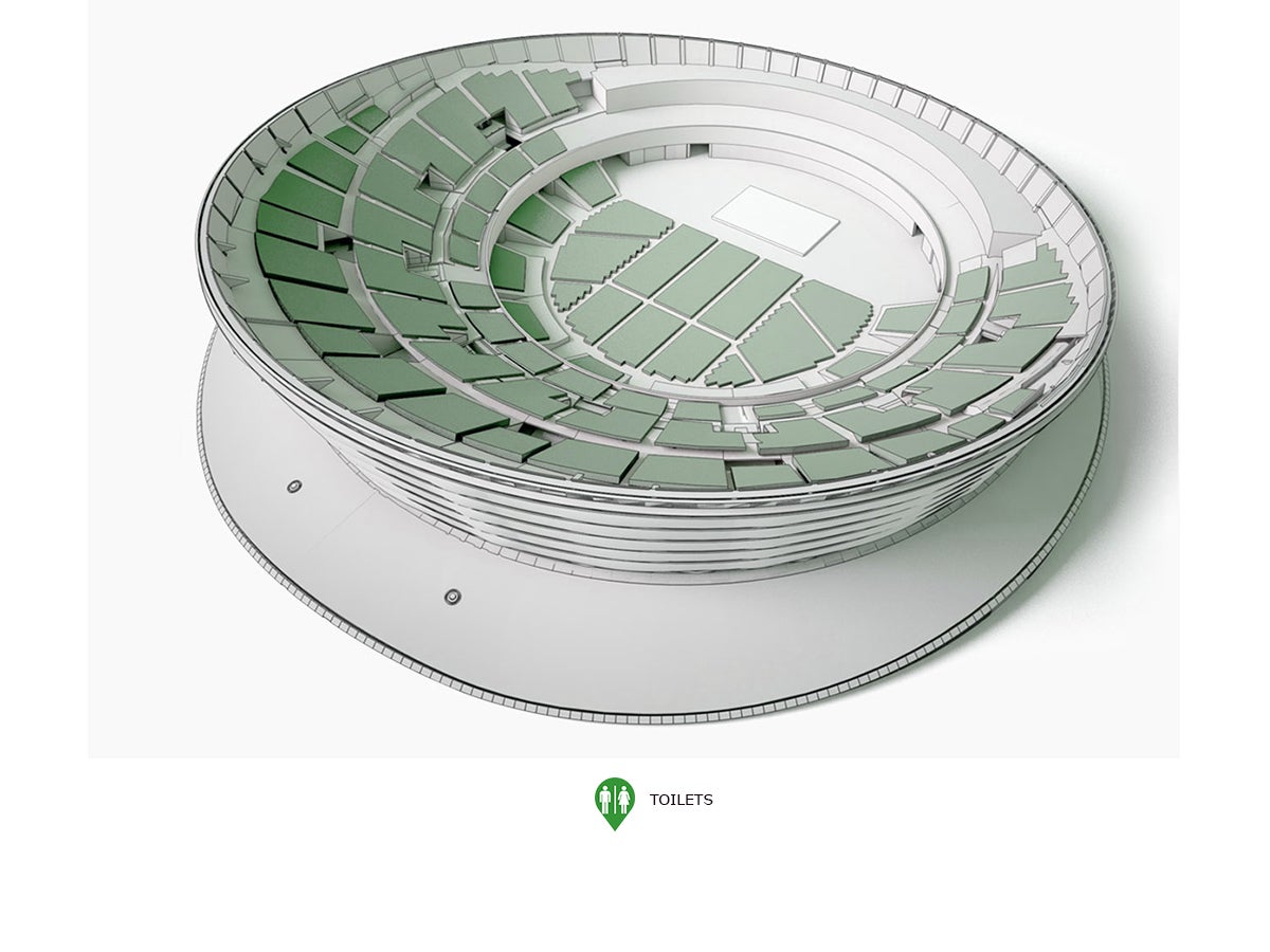 hydro seating map