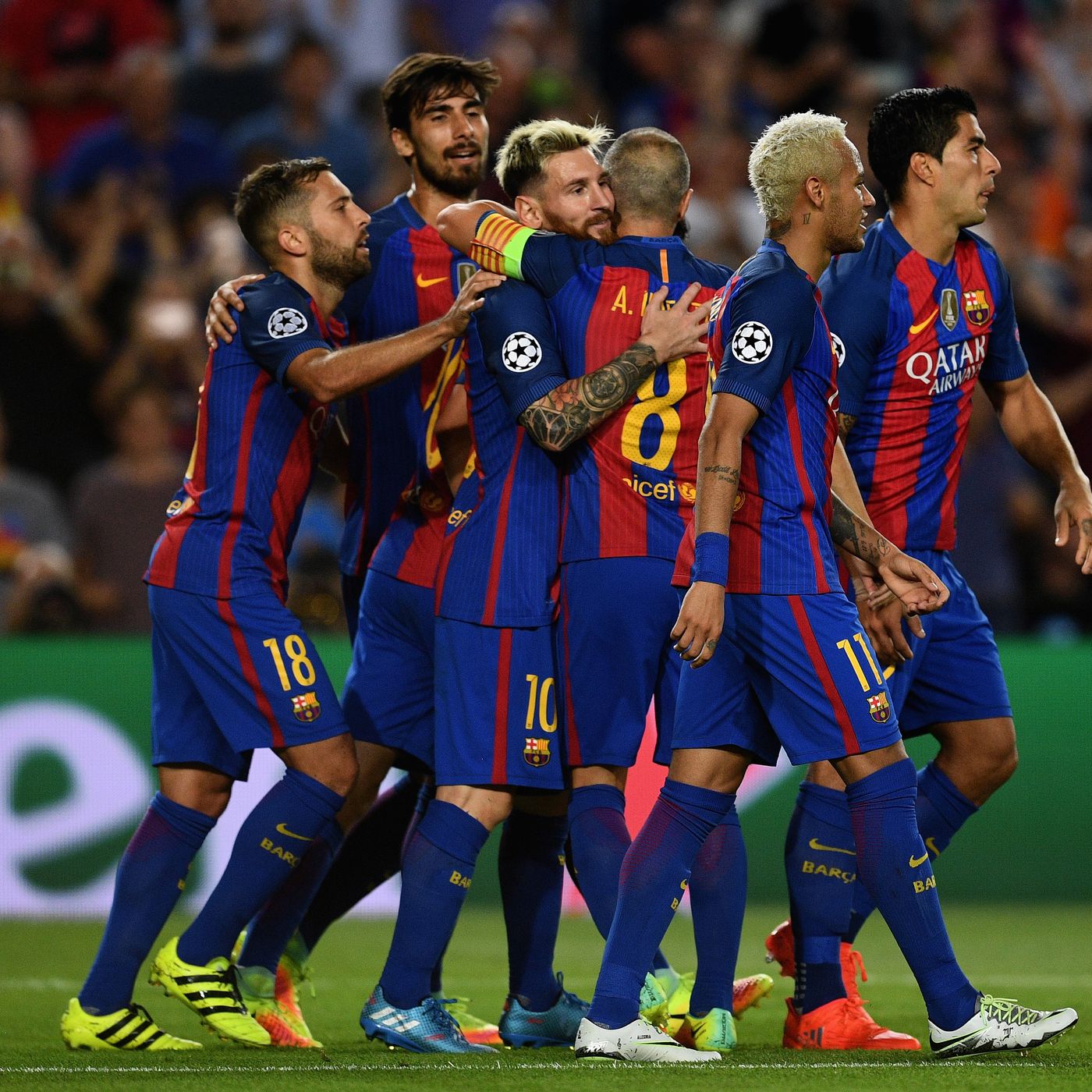 fc barcelona 2016 champions league