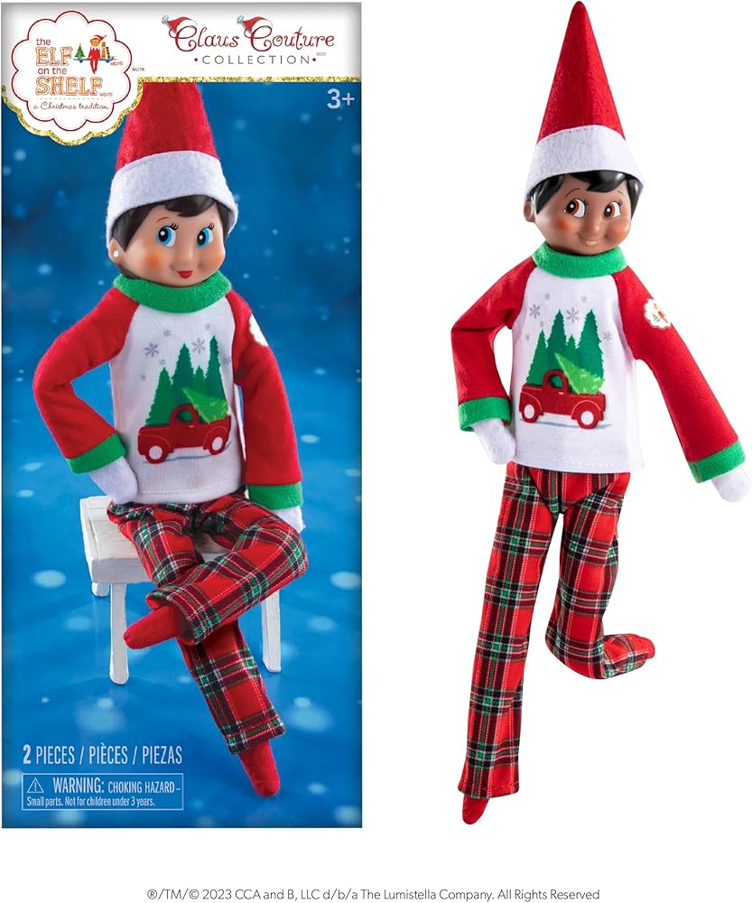 elf on the shelf pajamas