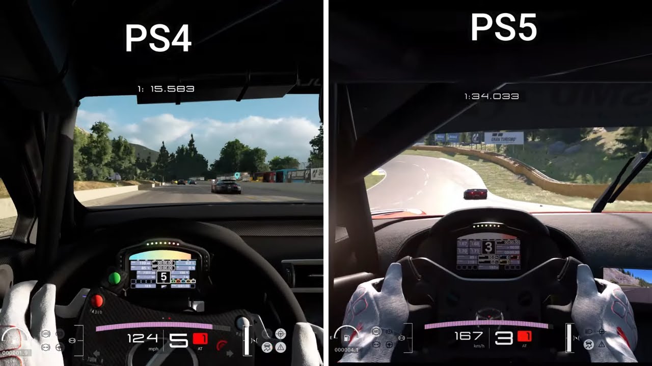 gran turismo 7 ps4 vs ps5