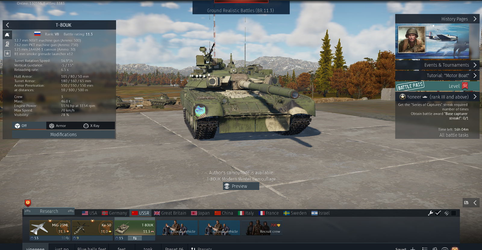 war thunder account for sale