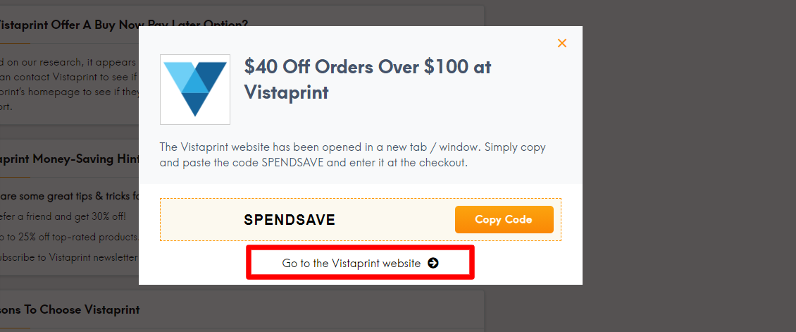 vistaprint coupon code 2023