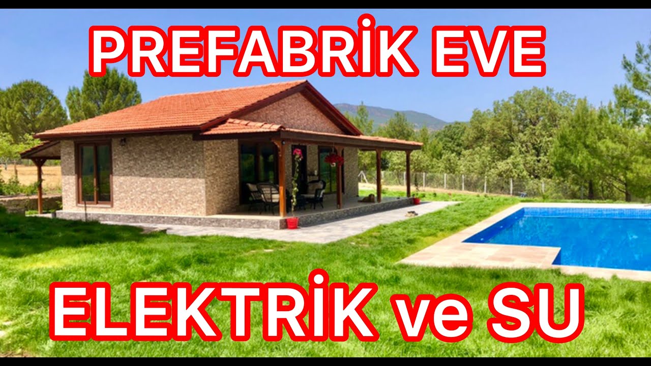 prefabrik eve elektrik aboneliği