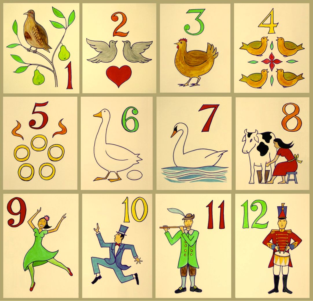 irish 12 days of xmas song