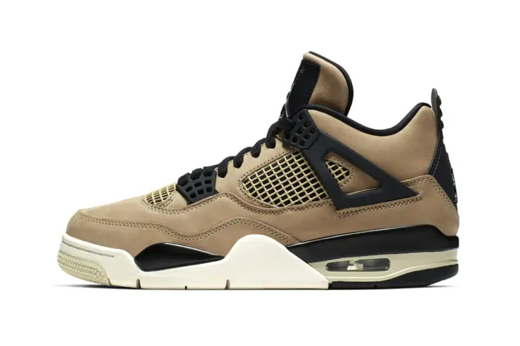 brown air jordan 4s