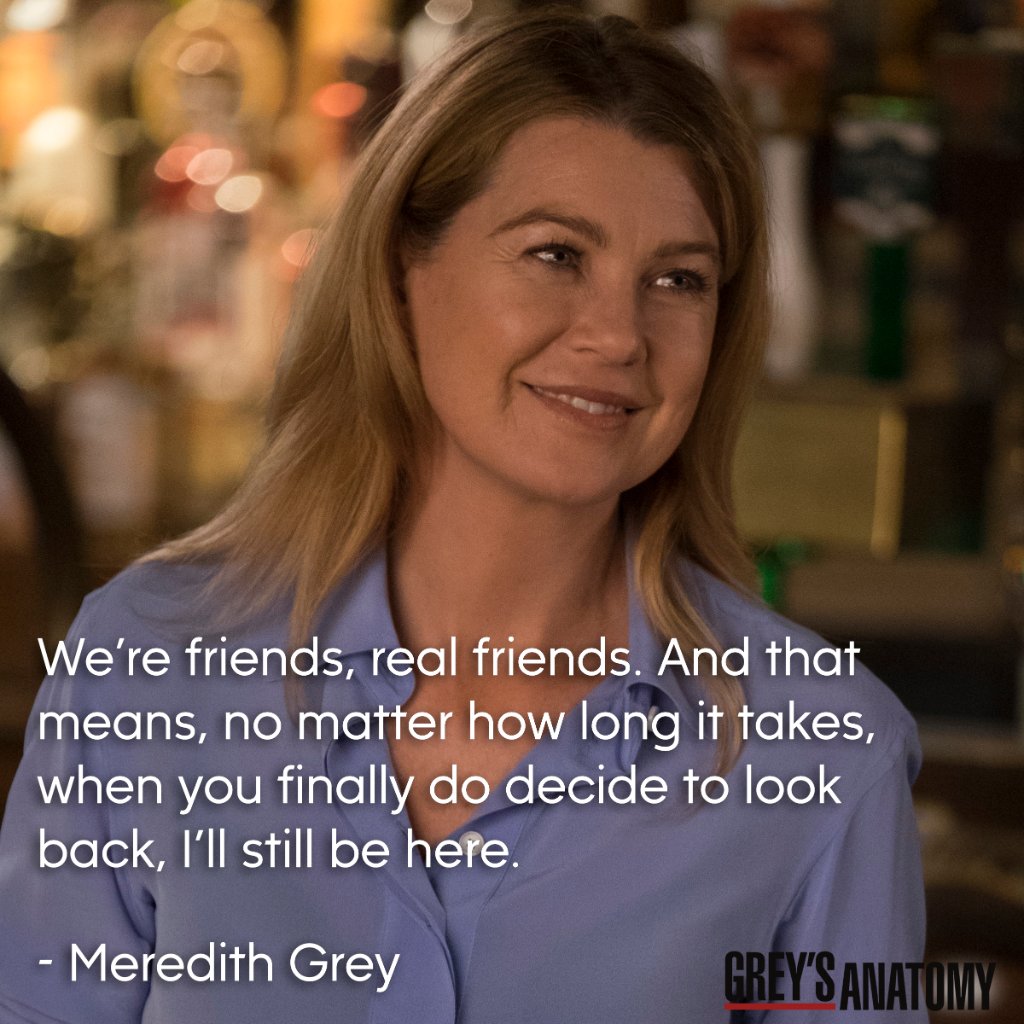 friendship greys anatomy quotes