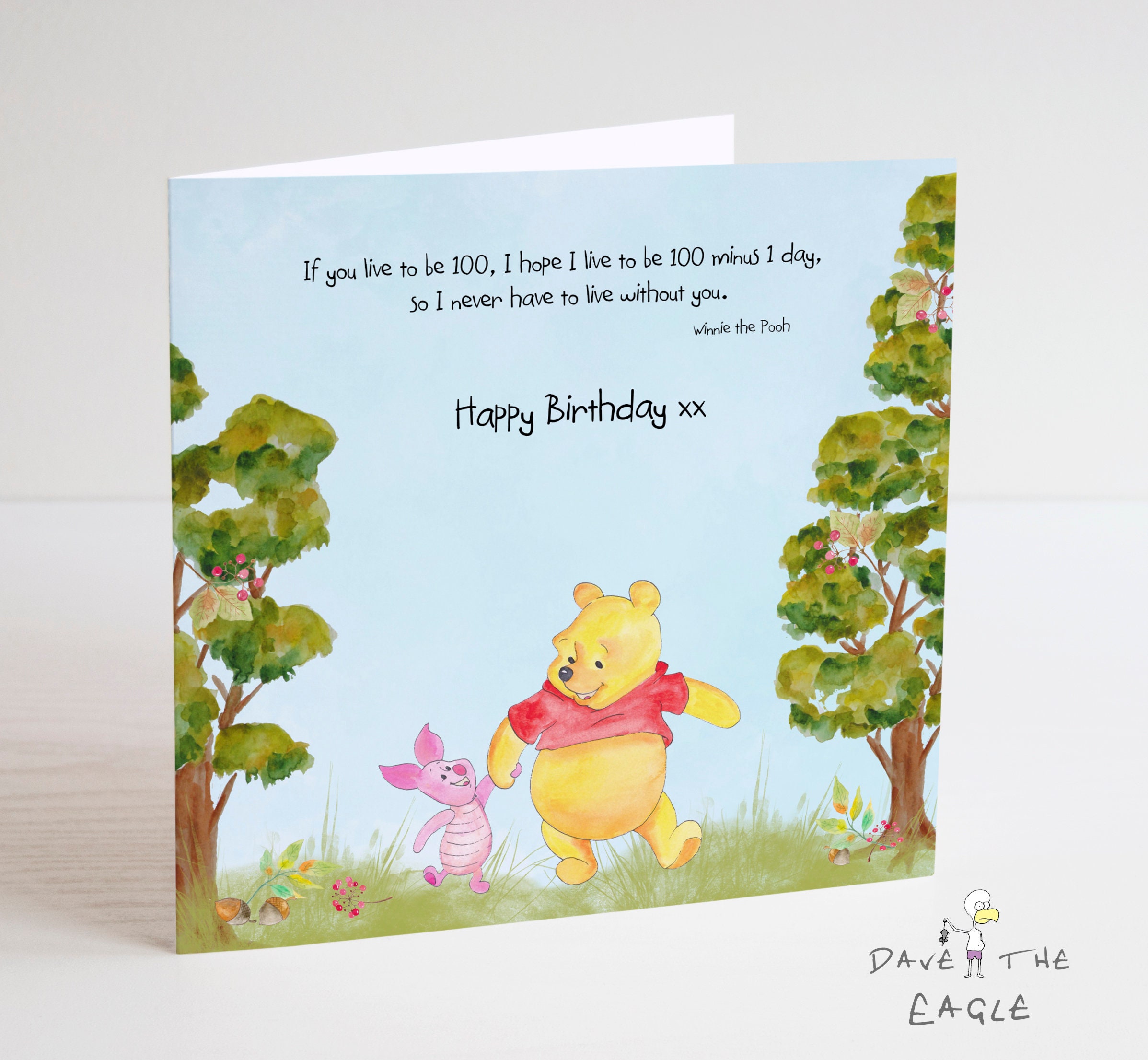 winnie the pooh birthday cards