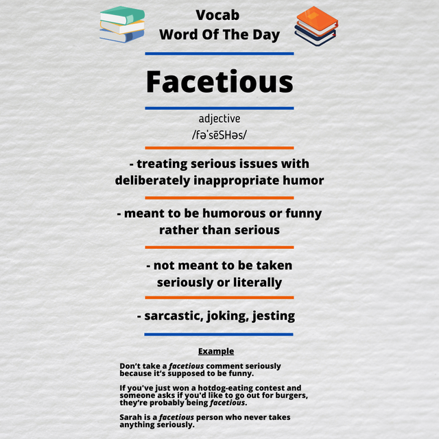 sarcasm vs facetiousness