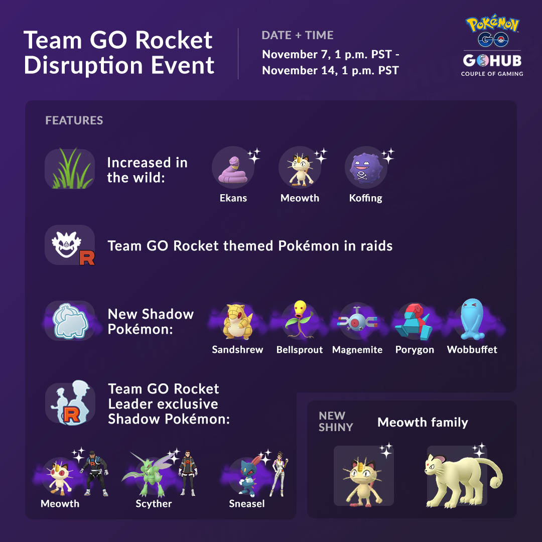 team go rocket event