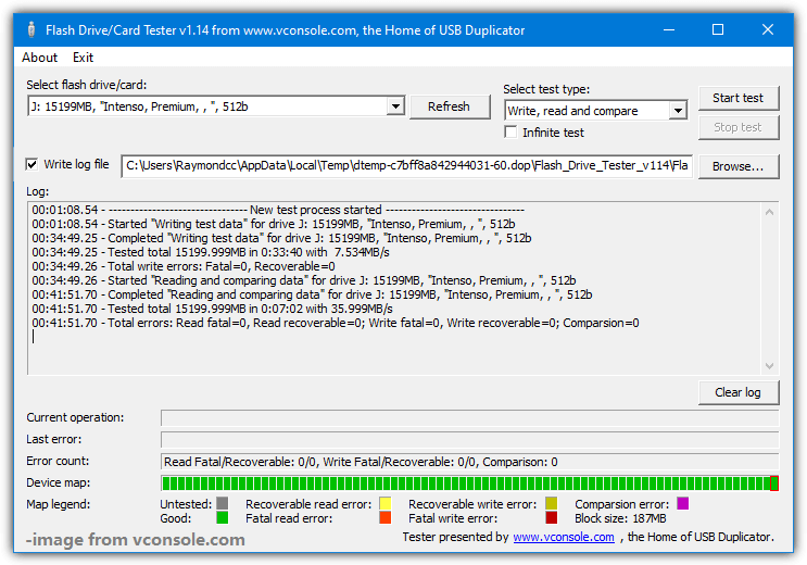 detect fake sd card