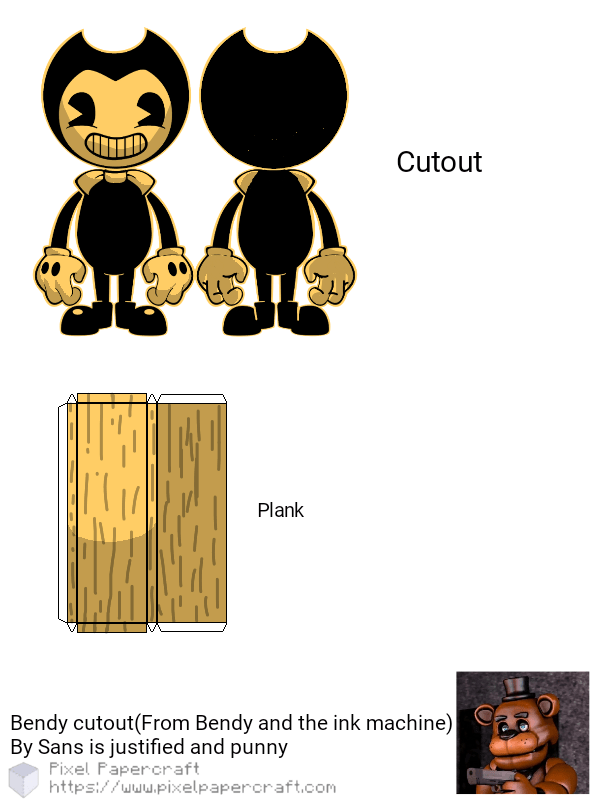 bendy cutout