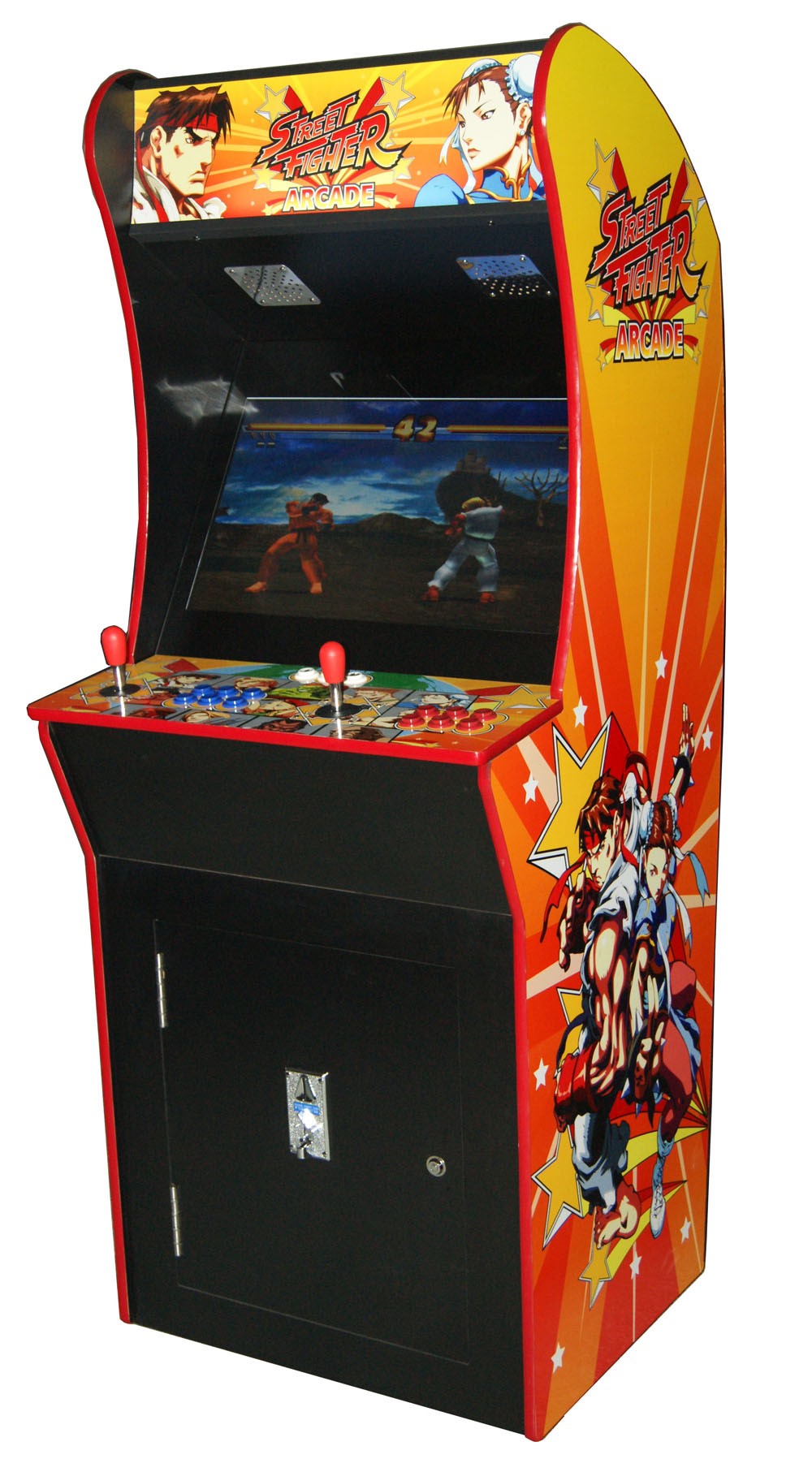 street fighter arcade game machine