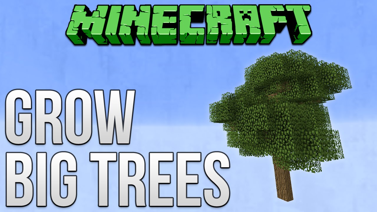 how do you grow a tree in minecraft