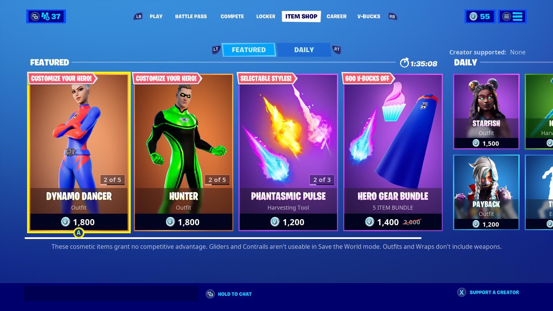 new fortnite item shop