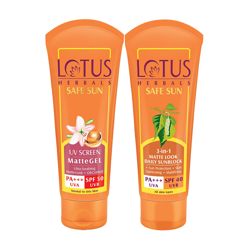 lotus sunscreen for combination skin