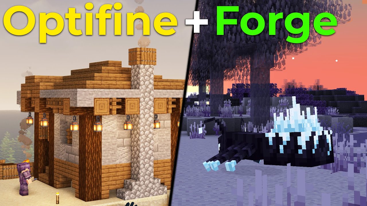 how to play forge and optifine at the same time