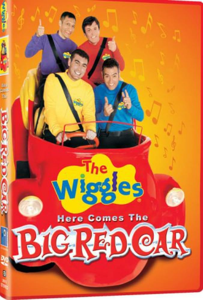 the wiggles here comes the big red car dvd