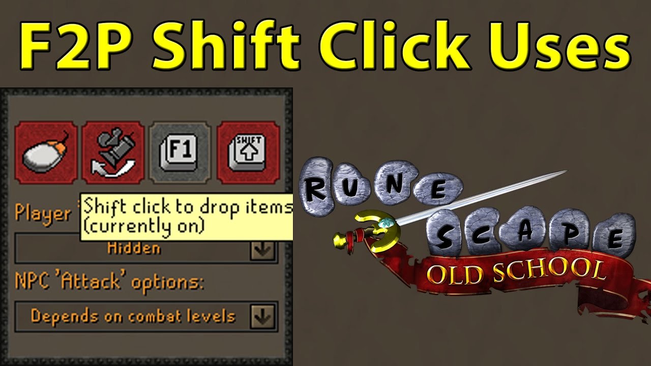 shift drop osrs