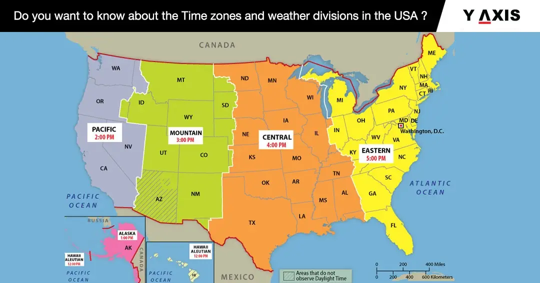 la usa time zone