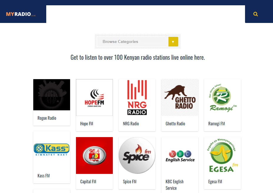 online radio kenya