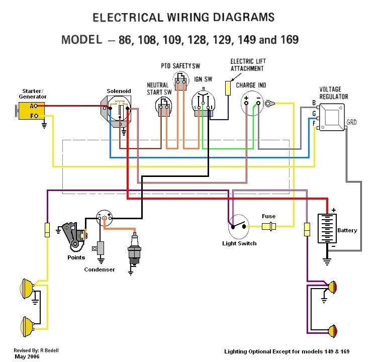 7 pin lawn mower ignition switch wiring diagram