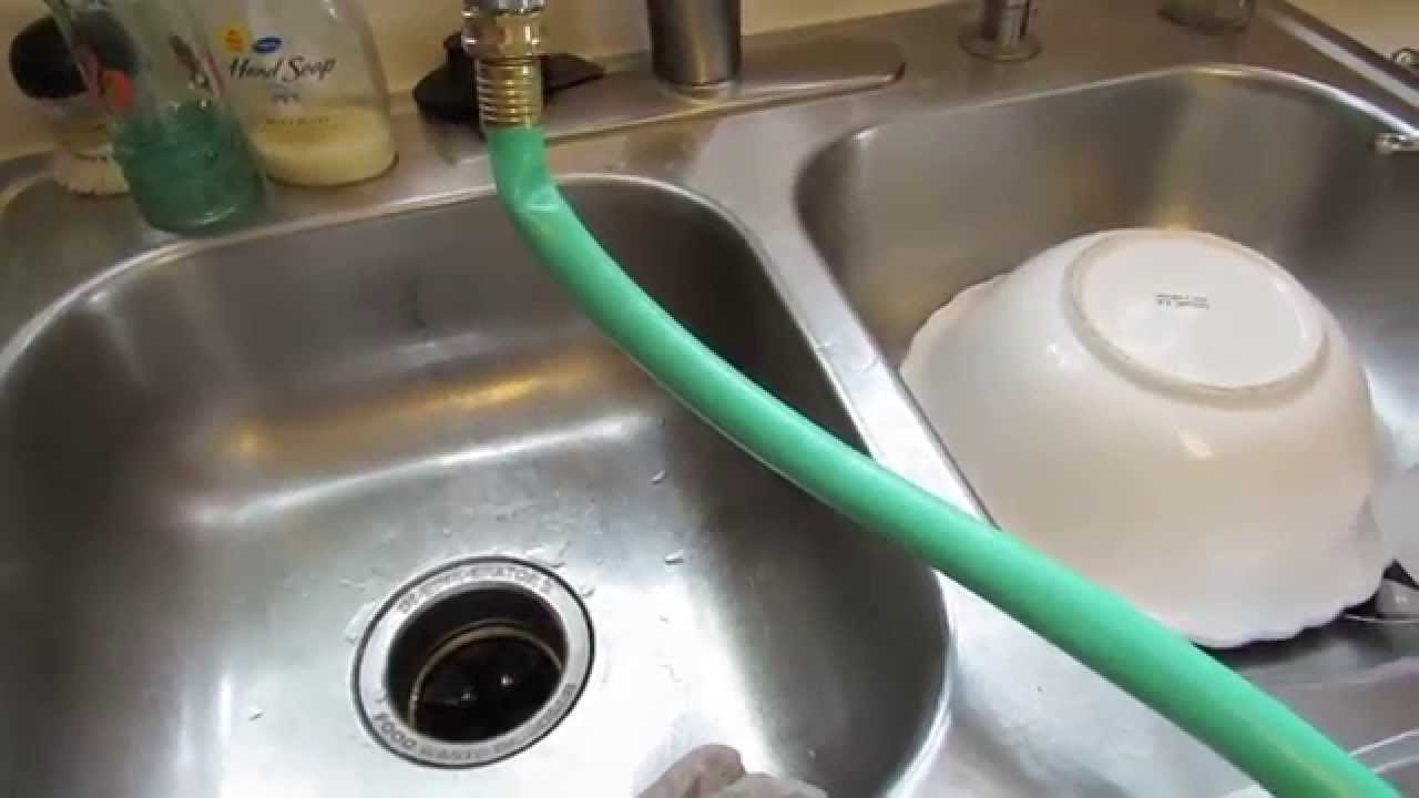 sink attachment for hose