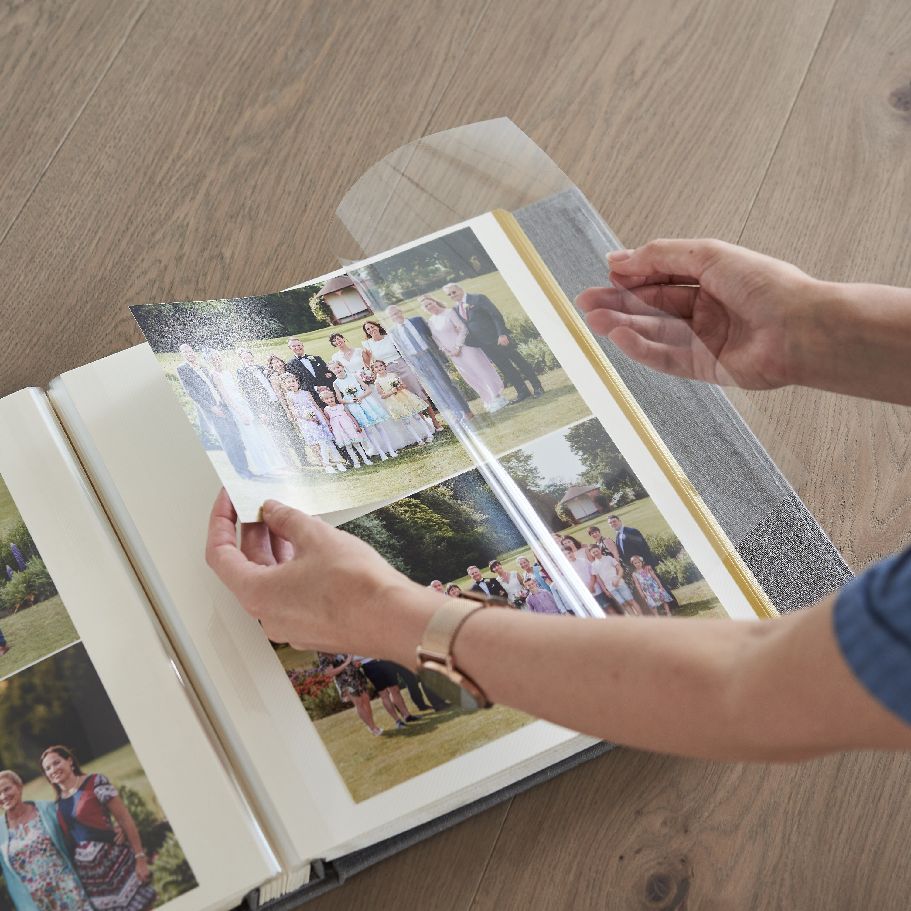 photo album adhesive pages