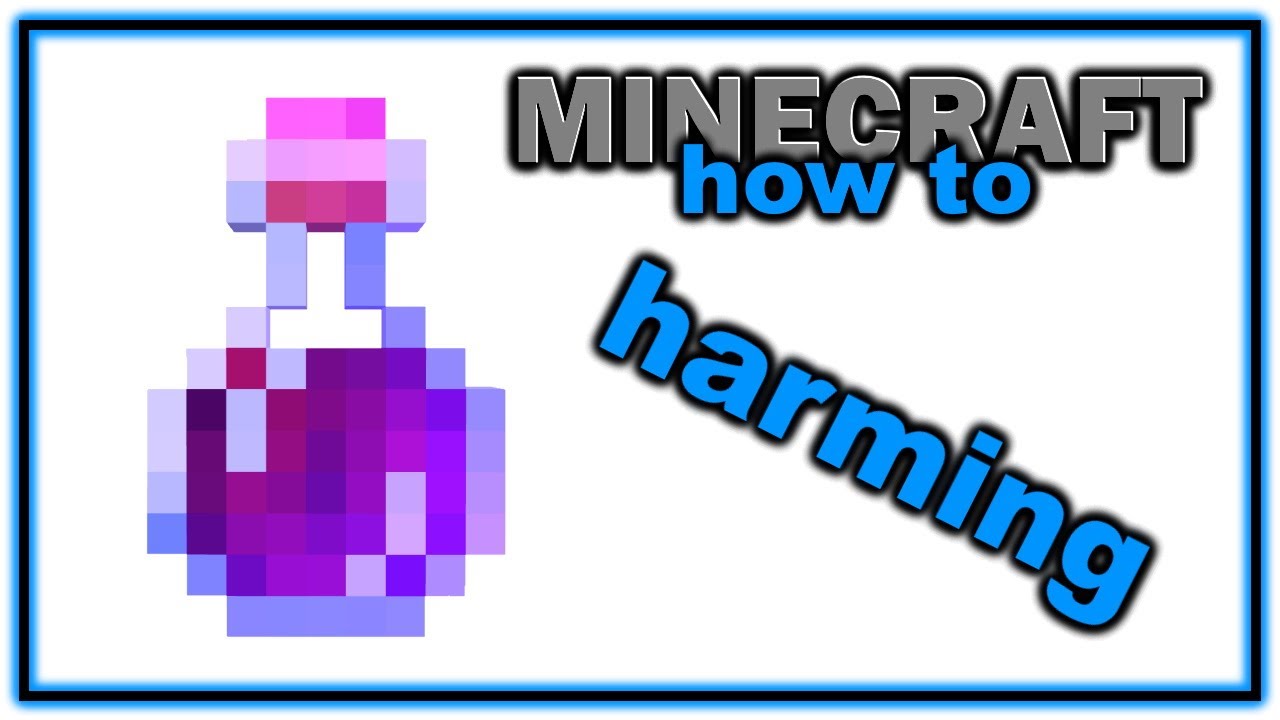 how to make potion of harming