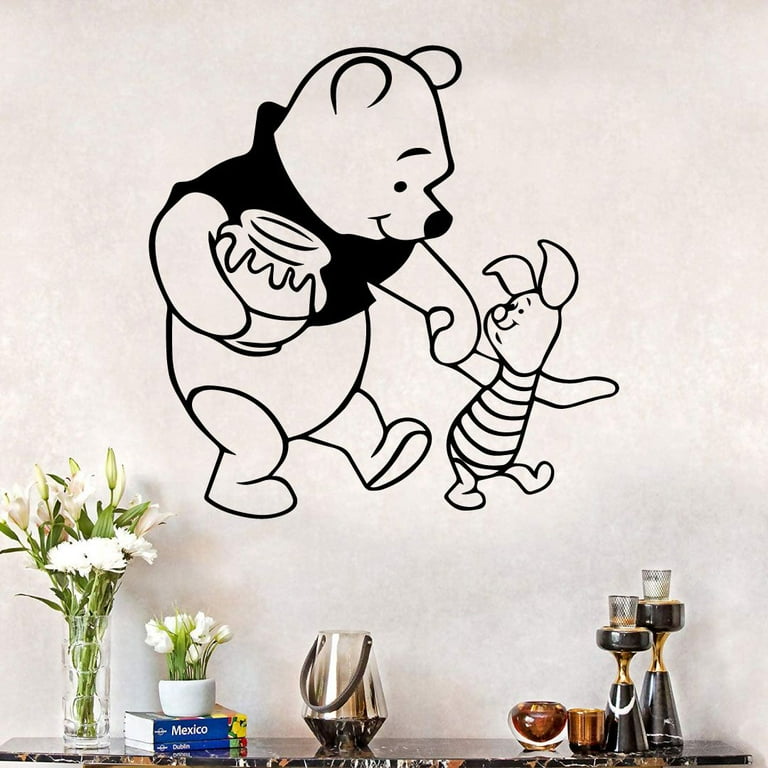 pooh bear wall decals