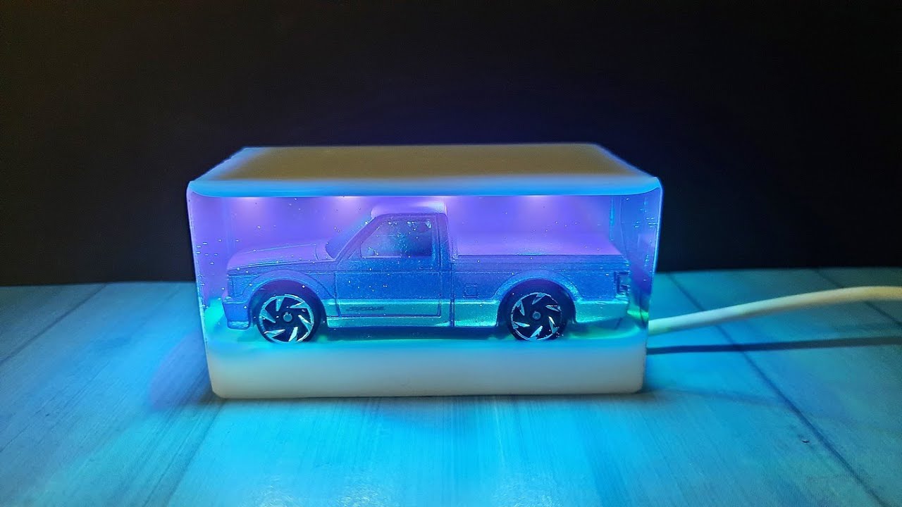 hot wheels in resin