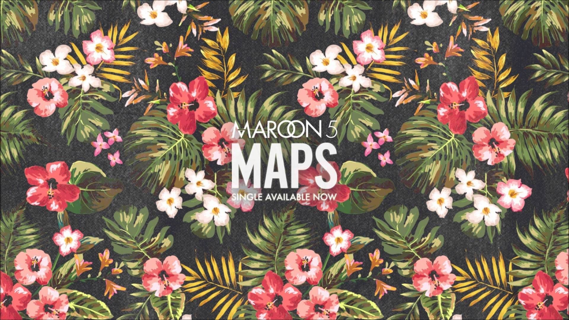 maps maroon 5 anime