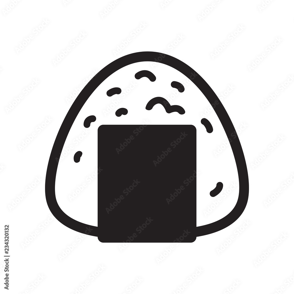 onigiri cartoon