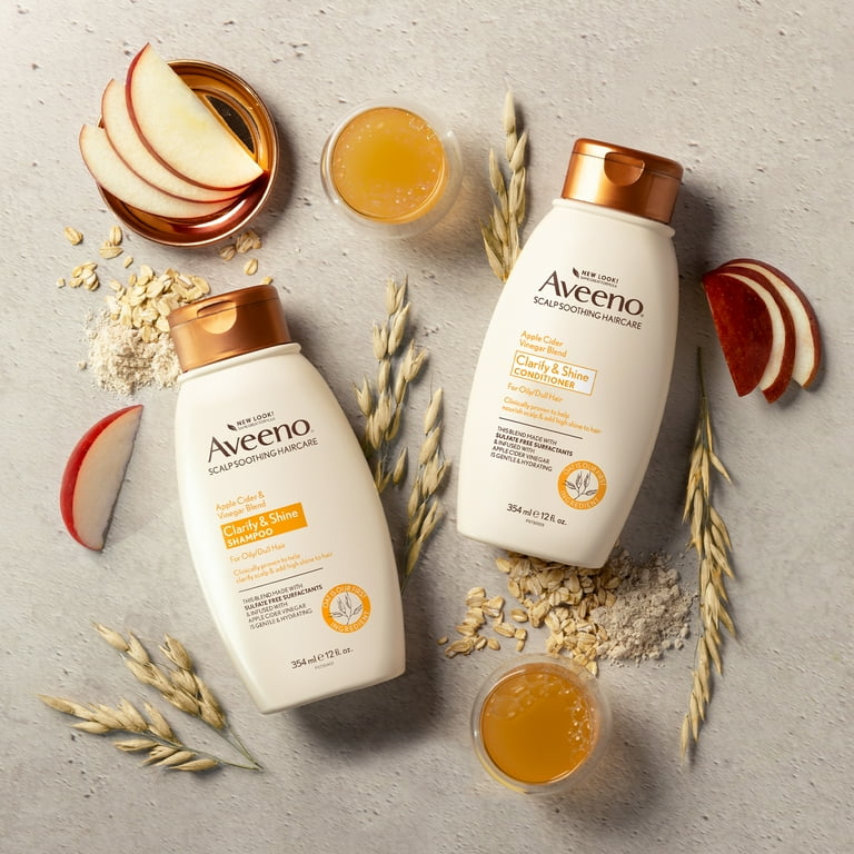 aveeno apple cider vinegar blend shampoo