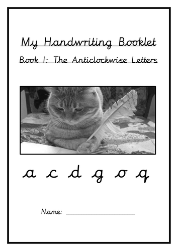 cursive handwriting booklet