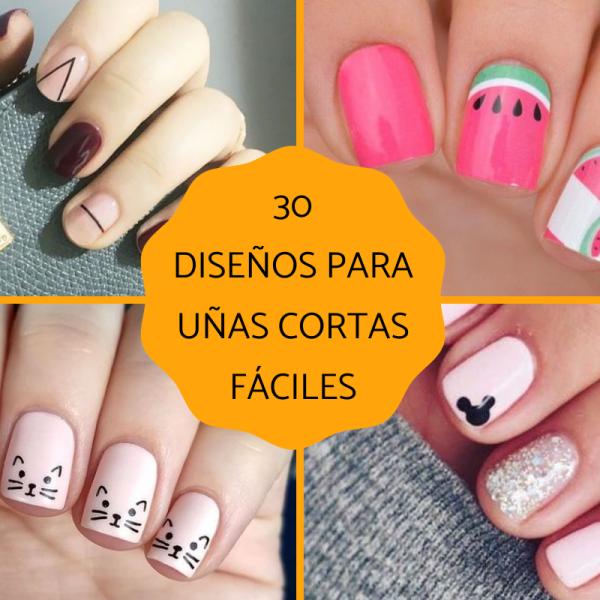 manicura facil uñas cortas