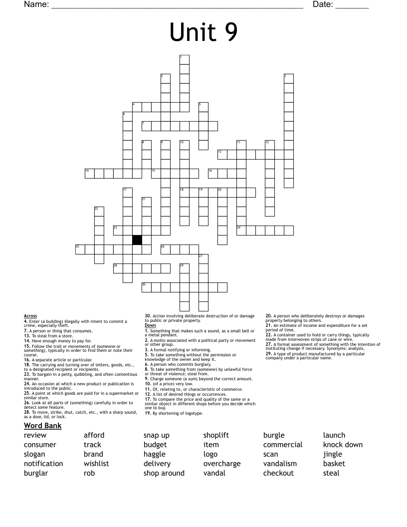 petty details 6 letters crossword