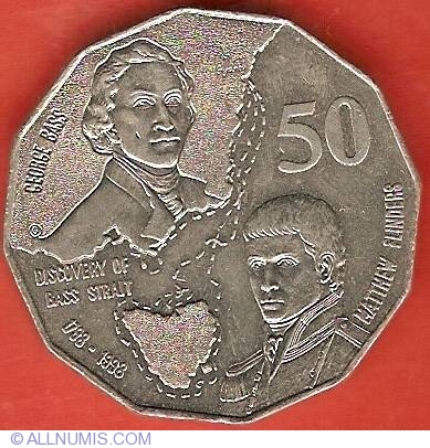 1998 50 cent coin